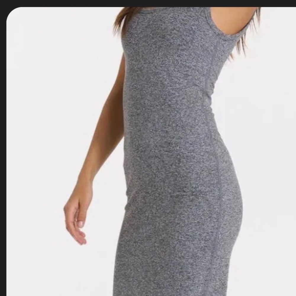 Gray Sleeveless Women's Dress